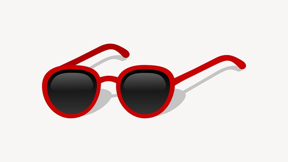 Sunglasses clip  art. Free public domain CC0 image. isolated design