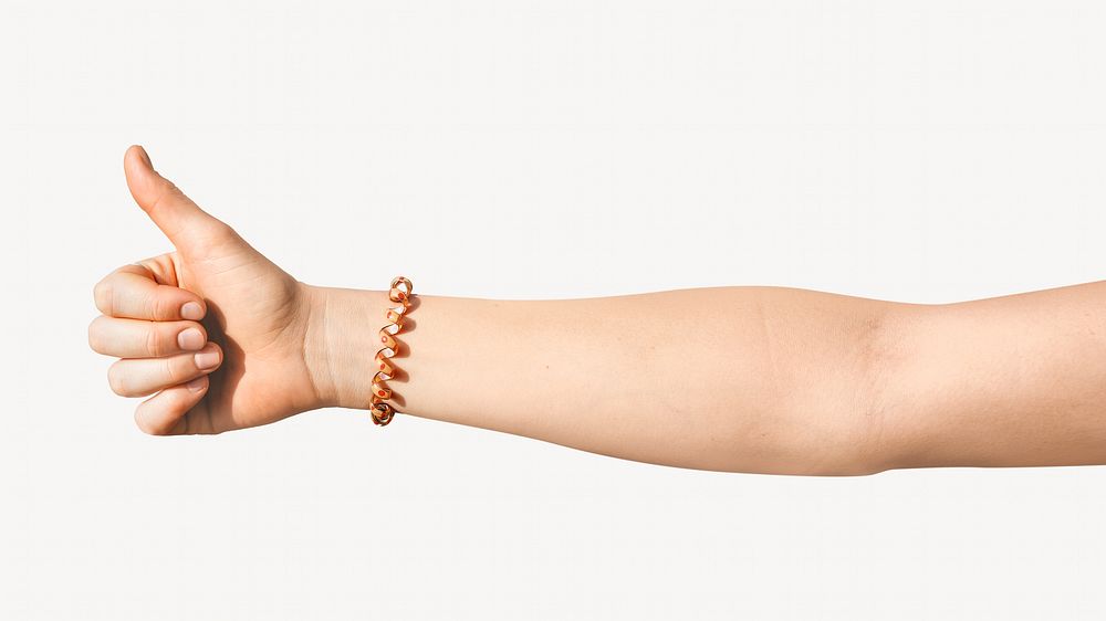 Hitchhiking thumb gesture isolated image Premium Photo rawpixel