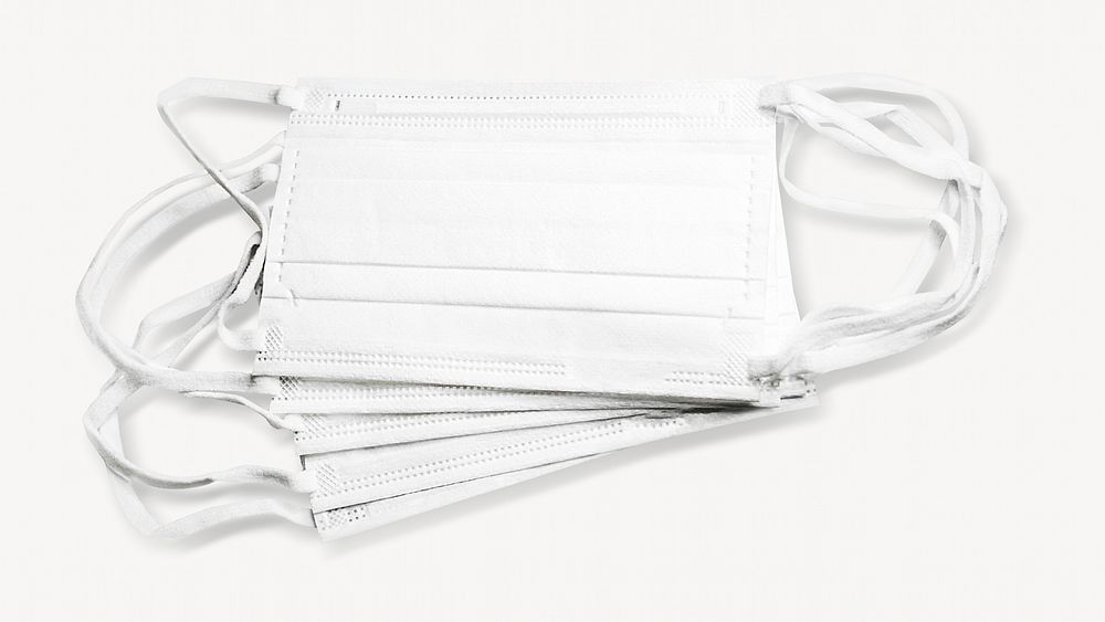 Protective mask, isolated object on white