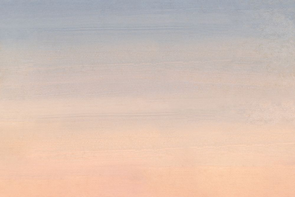 Pastel sunset sky background, vintage painting by Adolph G. Metzner. Remixed by rawpixel.