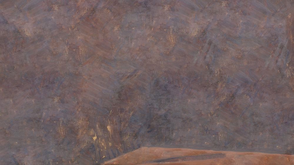 Dark purple desktop wallpaper, vintage oil painting by Karl Schou. Remixed by rawpixel.