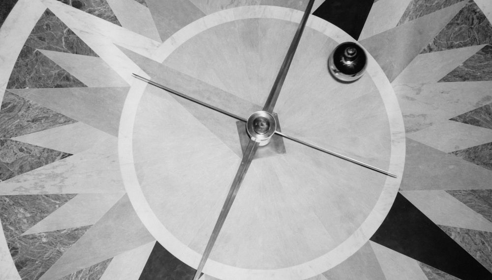 Foucault pendulum greyscale background, vintage image. Remixed by rawpixel.
