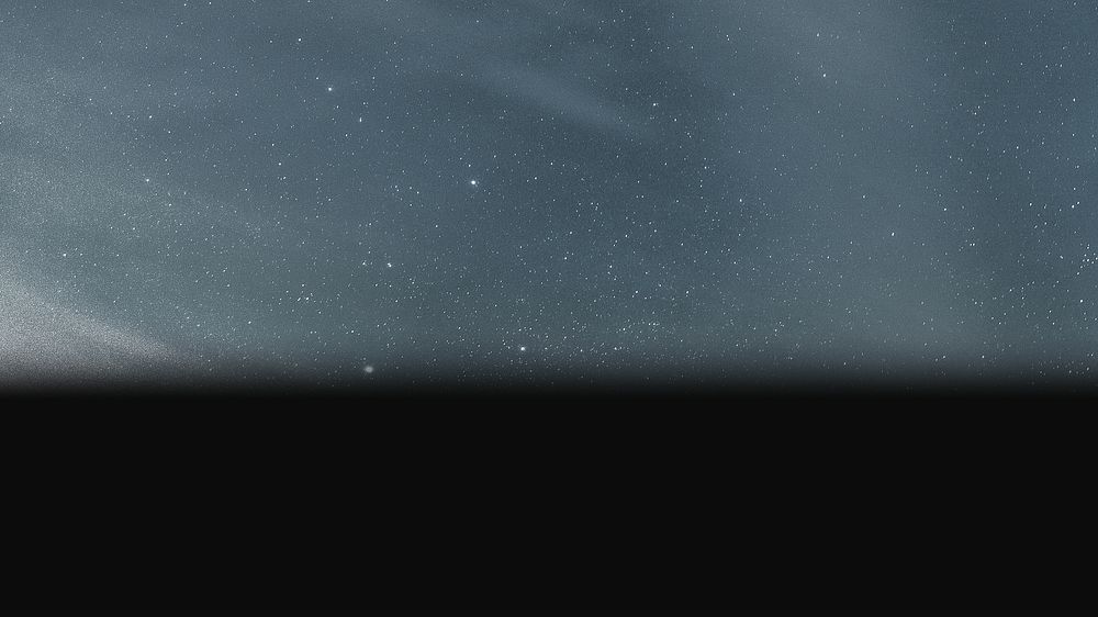 Night sky border background image