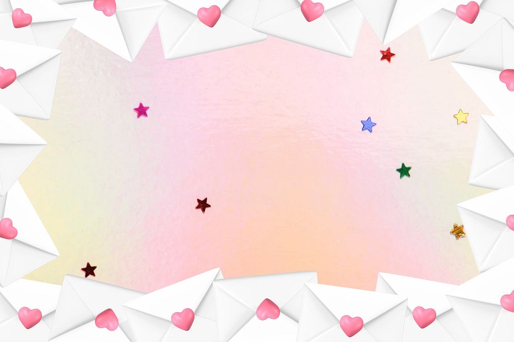 Love letter frame background, pink | Premium Photo - rawpixel