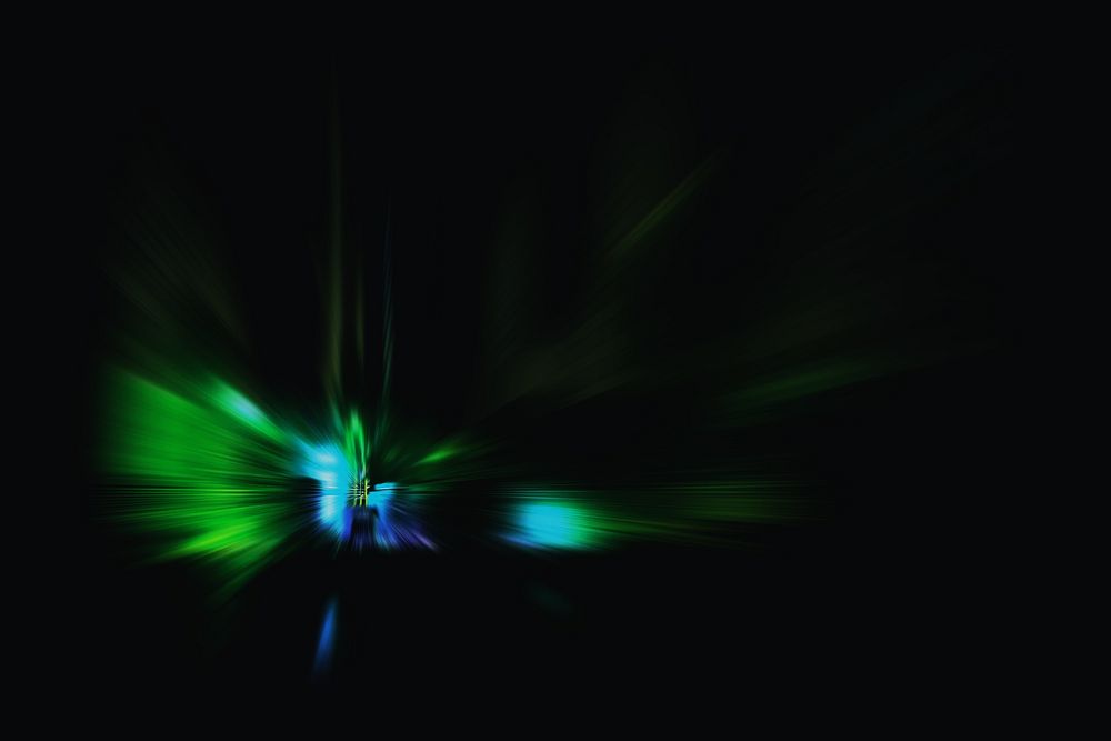 Abstract green light background, digital remix