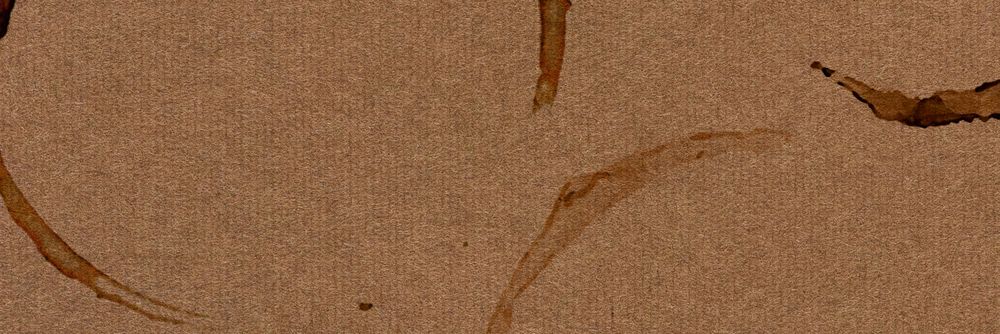 Coffee cup stain background, brown design