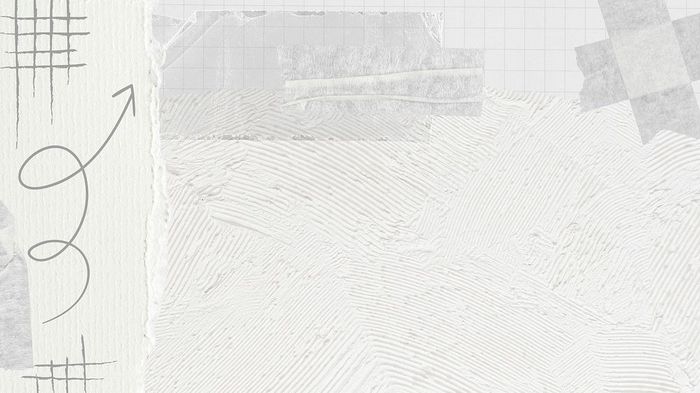 Off-white ripped paper HD wallpaper, abstract border