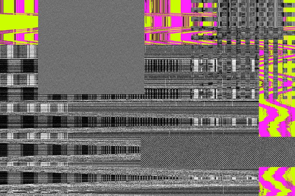 VHS glitch background, distortion effect