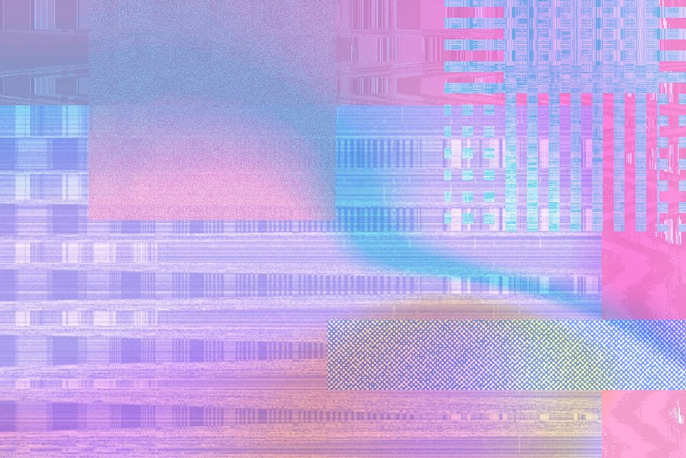 VHS glitch background, distortion effect