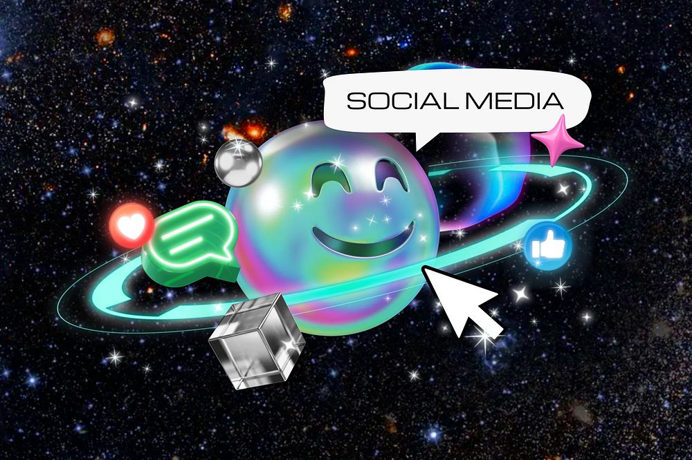 Social media collage remix