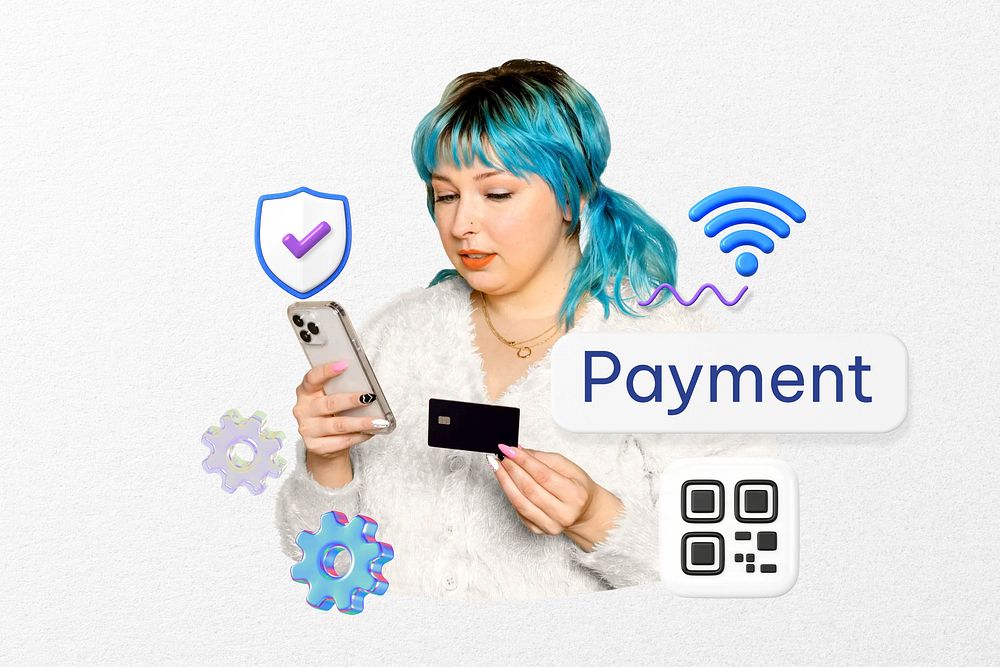 Payment word, 3D finance remix