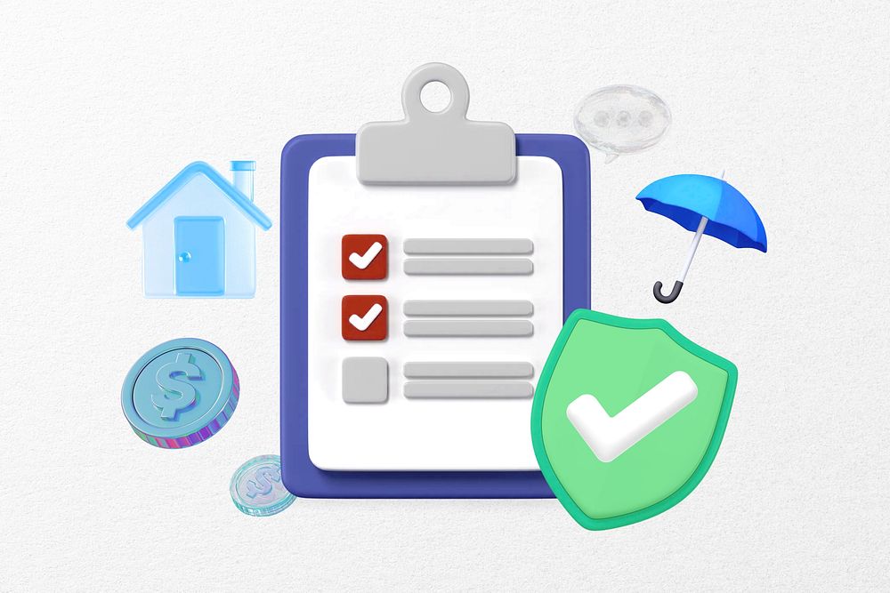 Property insurance checklist, security & protection remix