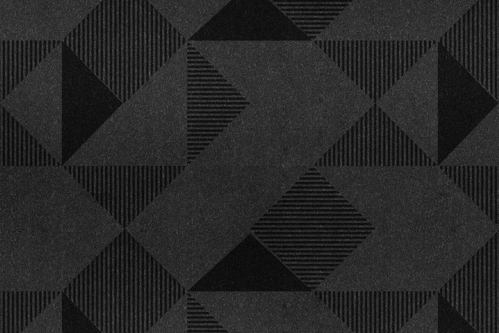Abstract black geometric background