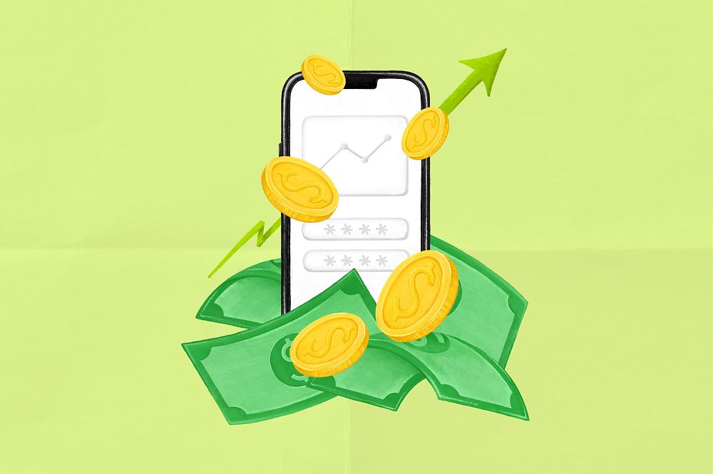 online-business-revenue-increase-finance-premium-photo-illustration