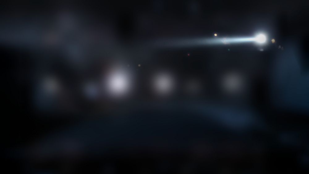 Blurred lights, dark desktop wallpaper background