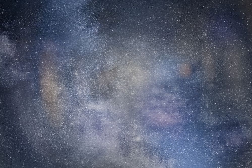 Galaxy, dark blue background design