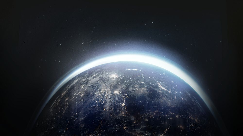 Planet earth, space computer wallpaper