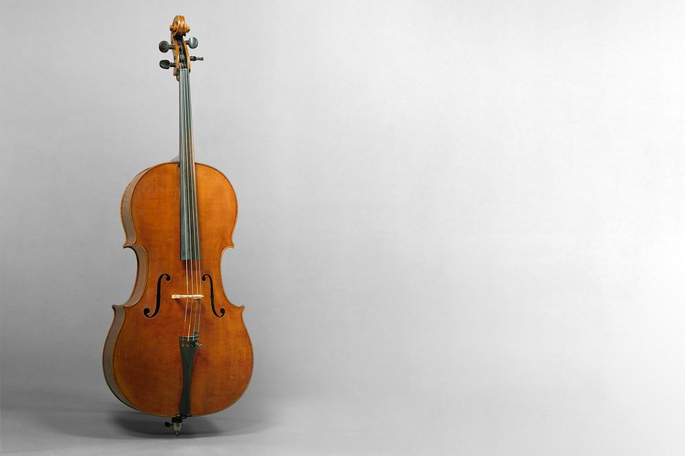 Violin, music instrument image with copy space