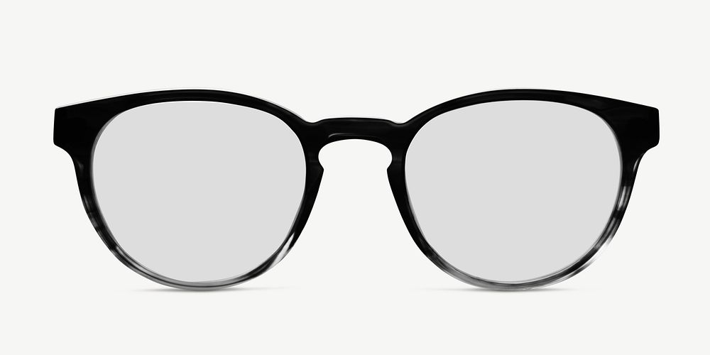 Glasses short eyesight reading eyewear Free PSD rawpixel