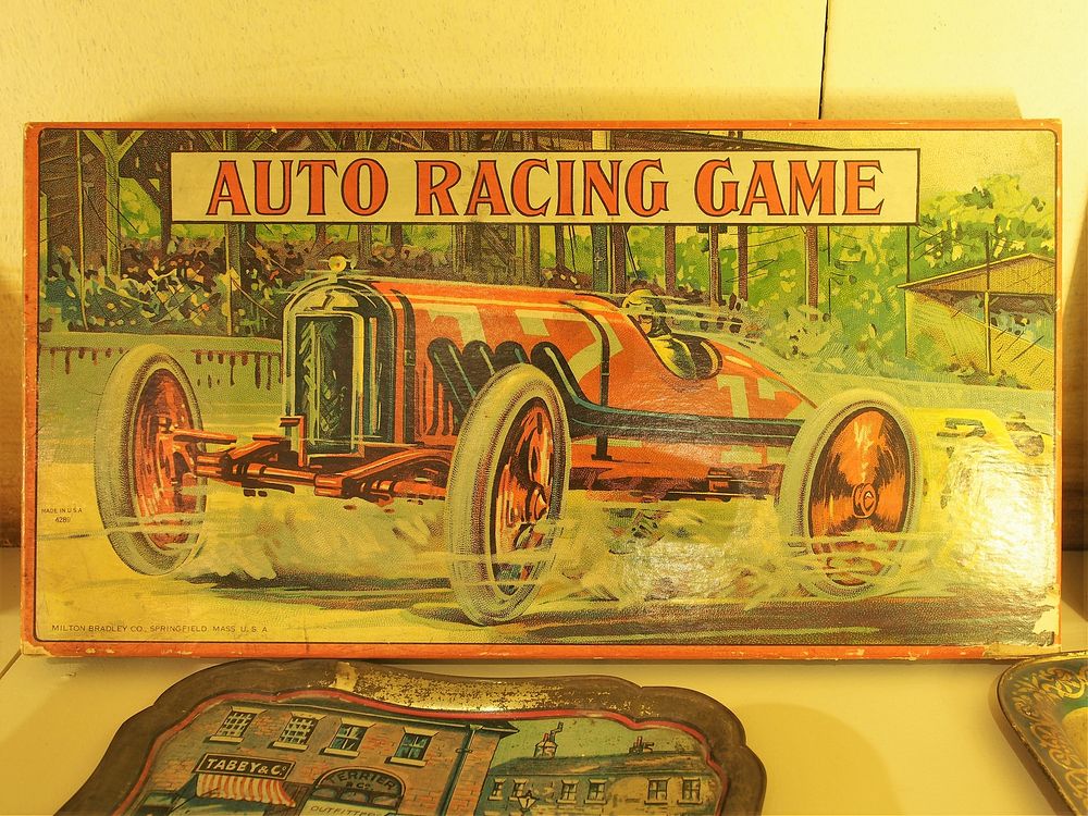 Very old games in the Louwman Museum.