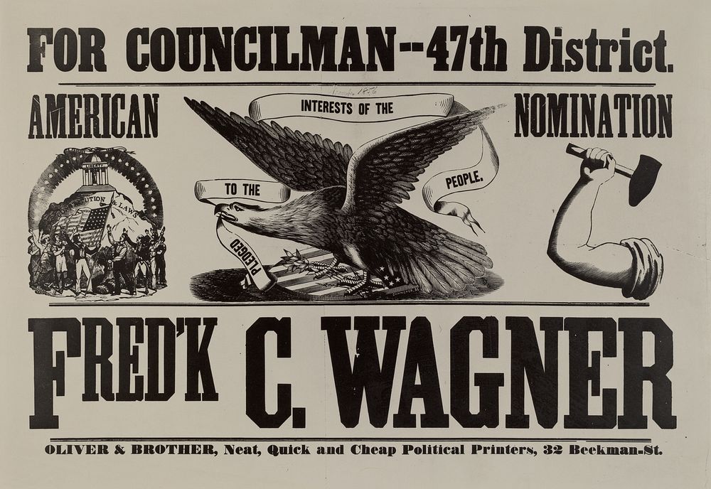 Andrew Herman, Election Poster, c. 1941, NGA 21938