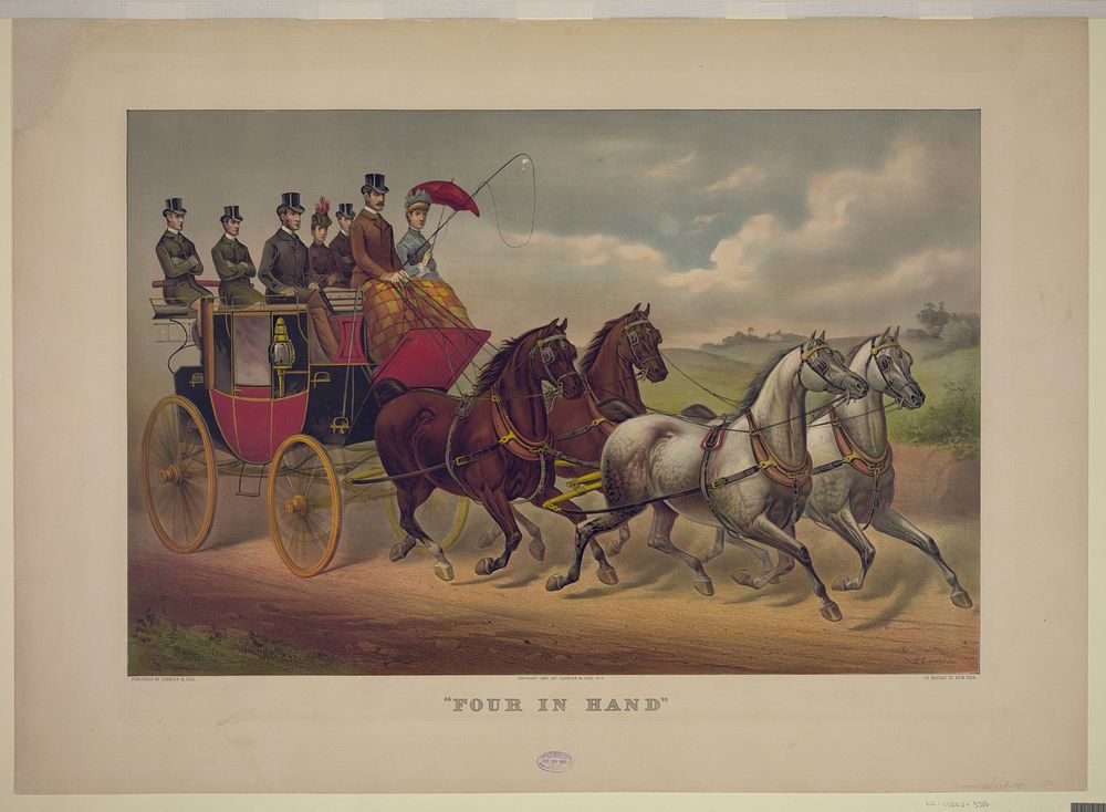 Horses by John Cameron (1828-1906)