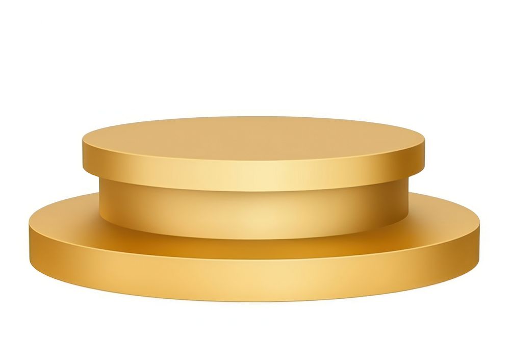 Circle gold podium absence jacuzzi. AI generated Image by rawpixel.