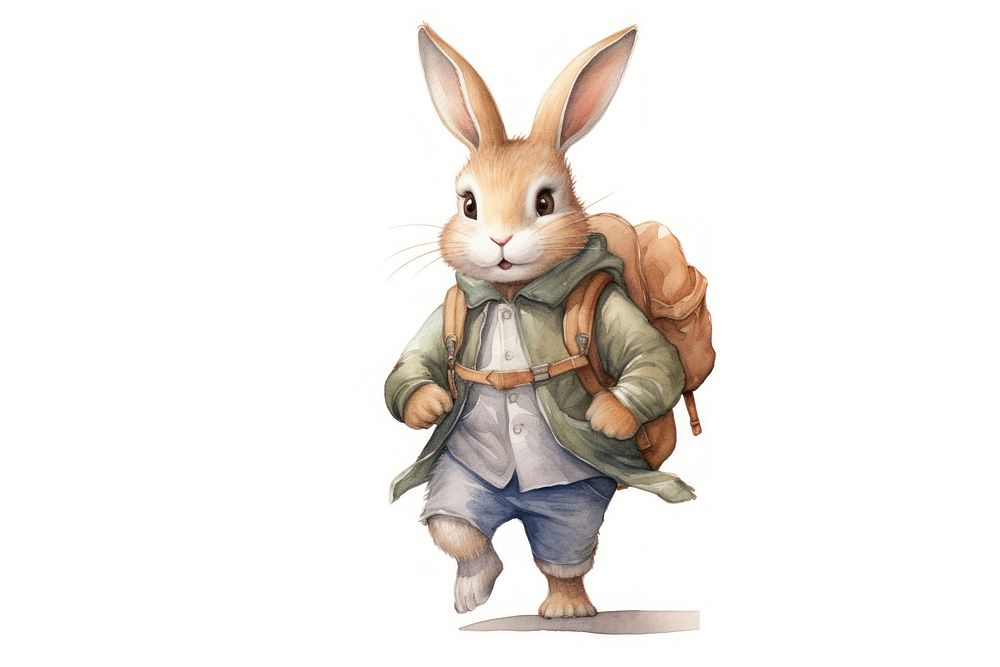 Animal mammal rabbit representation. AI generated Image by rawpixel.
