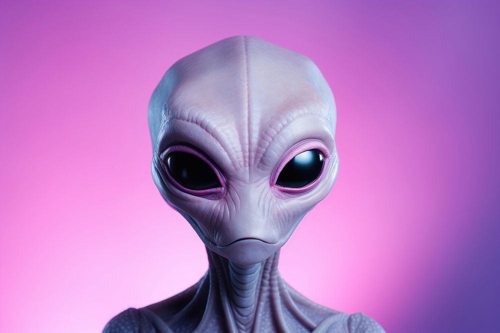 Alien Species cartoon purple alien. | Premium Photo - rawpixel