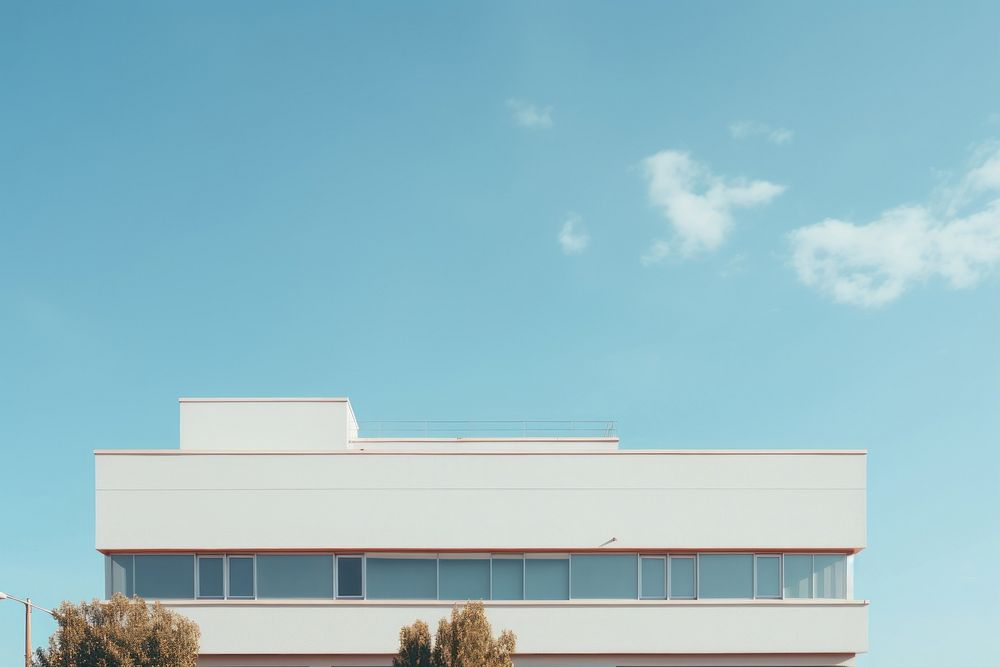 Building architecture outdoors sky. AI generated Image by rawpixel.