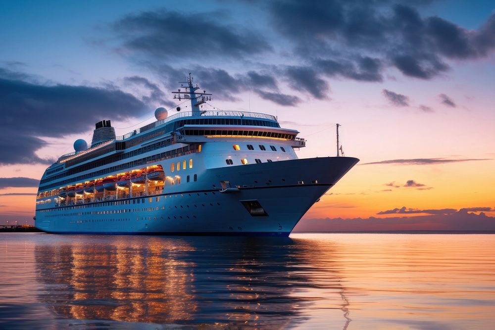 a photo of cruise ship.  