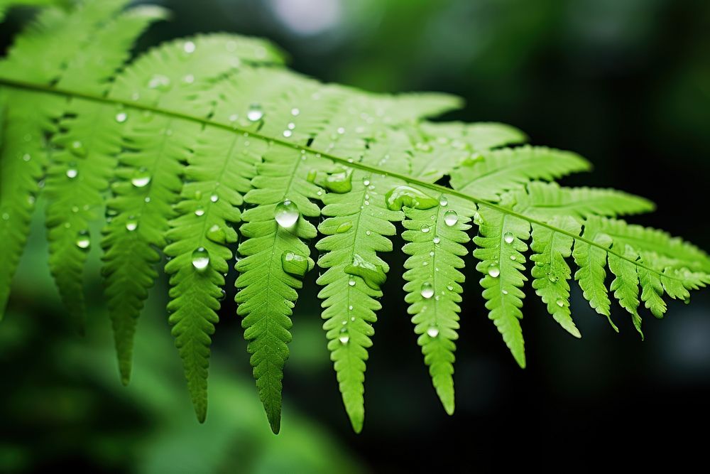 Ferns leaf plant green. AI generated Image by rawpixel.