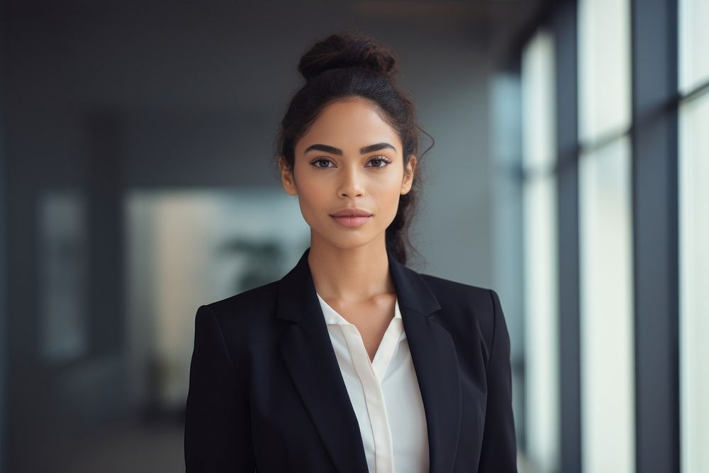 Portrait adult woman photo. 