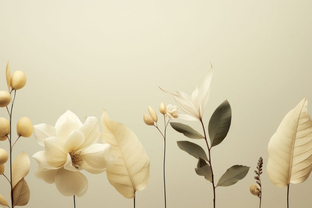 Botanica flower plant petal. AI generated Image by rawpixel.