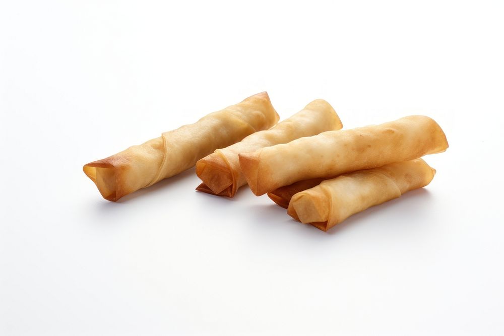 Fried spring roll dessert food dish. AI generated Image by rawpixel.