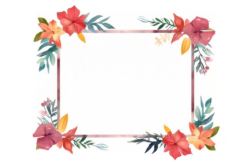 Photo Frame pattern frame white background. AI generated Image by rawpixel.