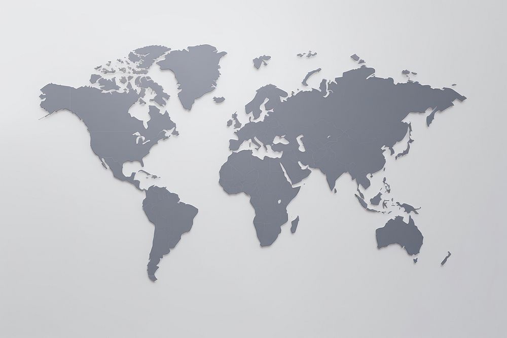 World map diagram backgrounds topography. AI generated Image by rawpixel.