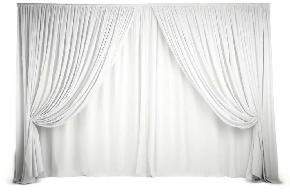 Curtain white architecture backgrounds. AI generated Image by rawpixel.