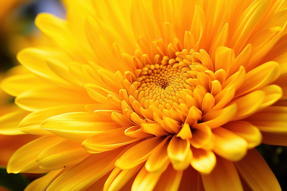 Beautiful yellow flower petal plant inflorescence. AI generated Image by rawpixel.
