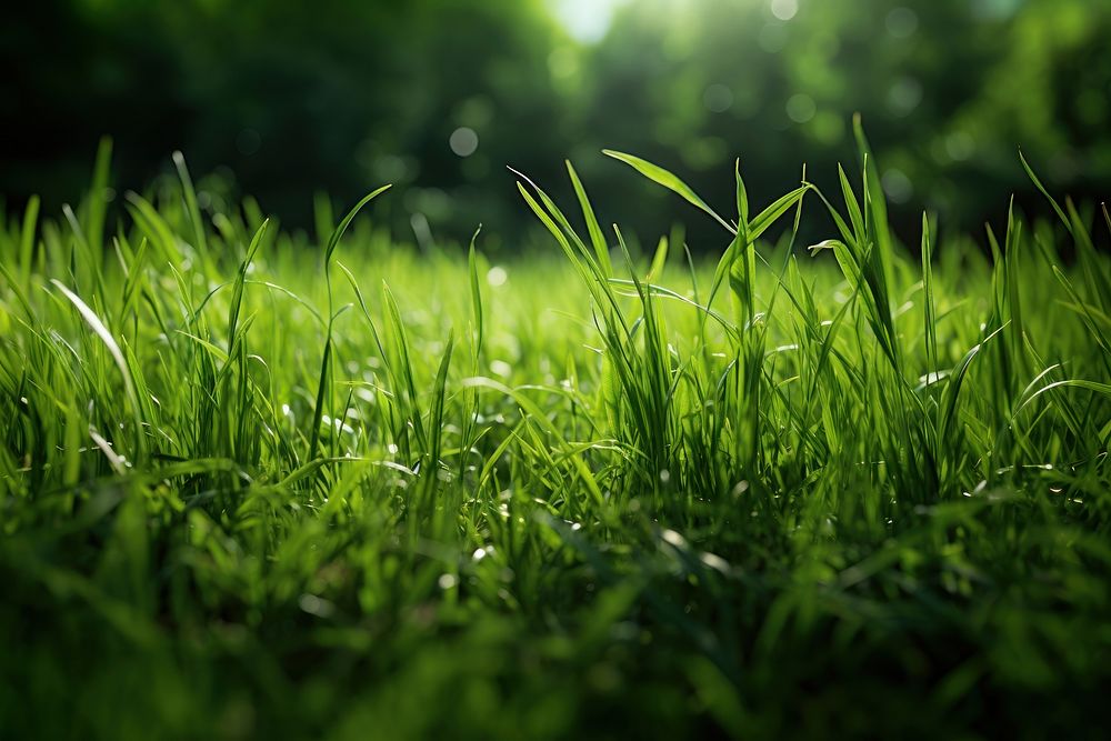 Green field outdoors grass plant. AI generated Image by rawpixel.