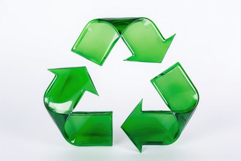 Recycle icon white background recycling garbage. AI generated Image by rawpixel.
