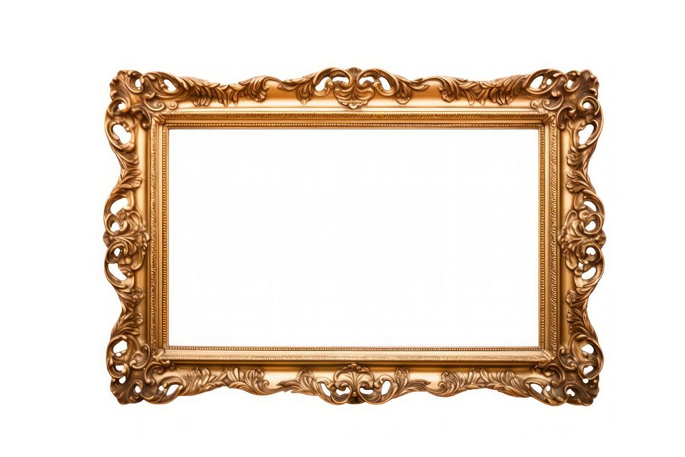 Gold Frame frame photo gold. AI generated Image by rawpixel.