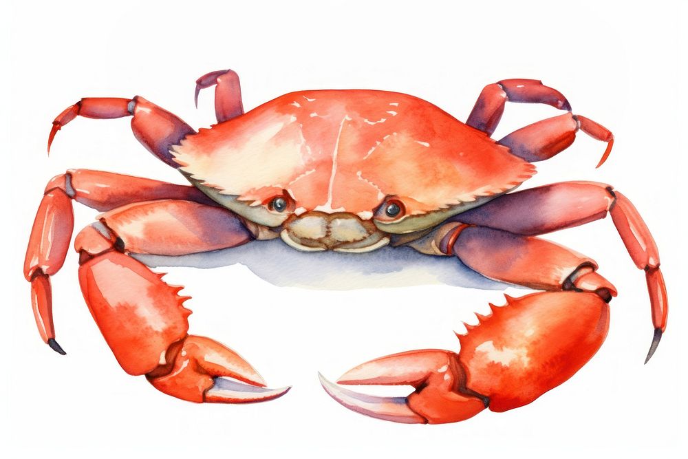 Crab lobster seafood animal. AI generated Image by rawpixel.