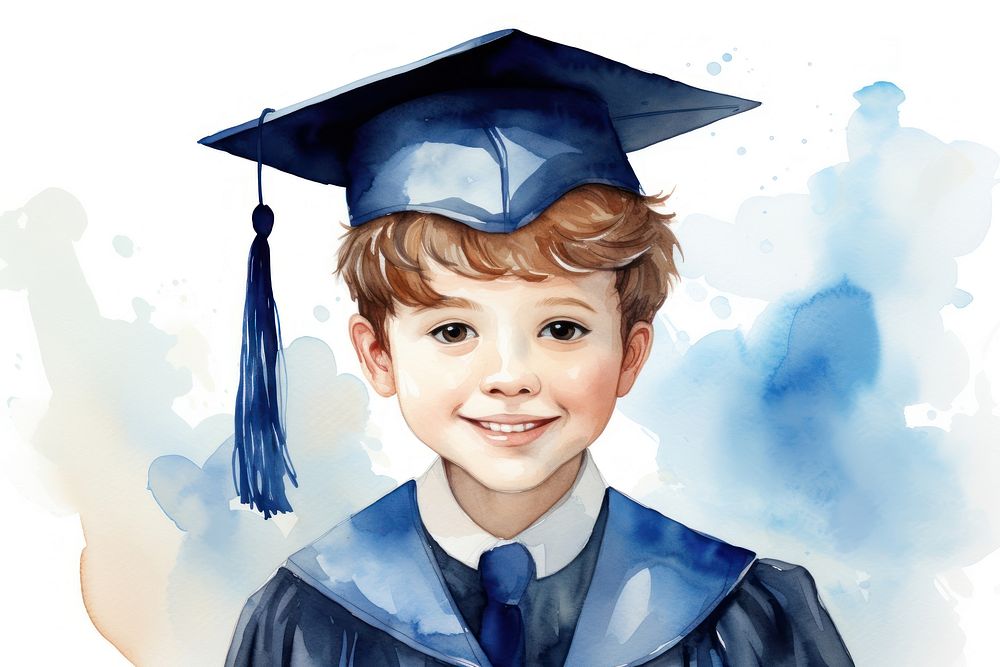 Graduation child intelligence certificate. AI generated Image by rawpixel.