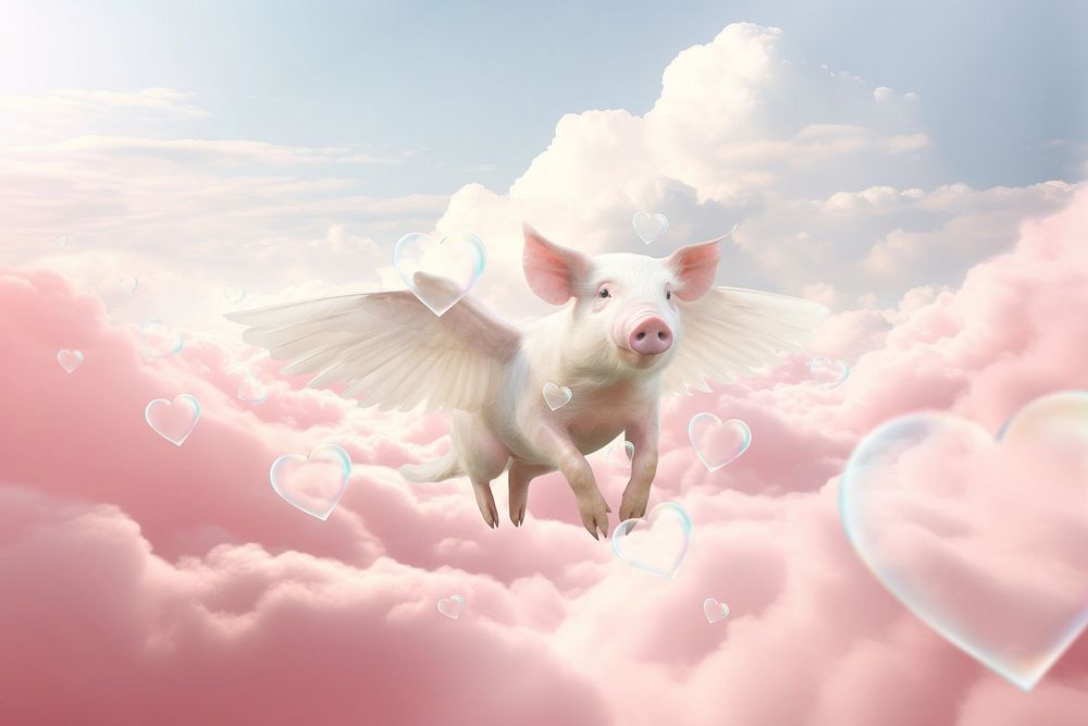 Flying pig surreal remix