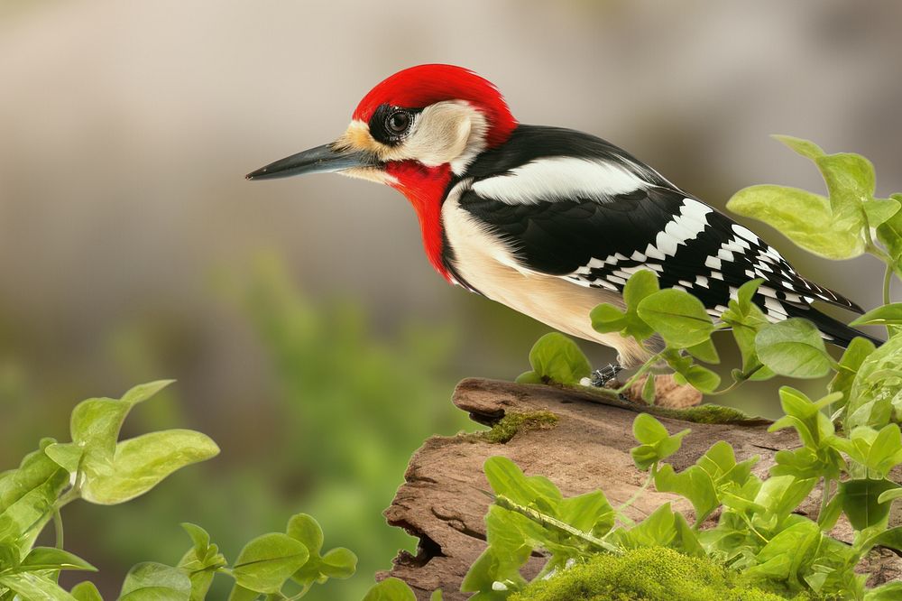 Woodpecker bird animal wildlife nature remix
