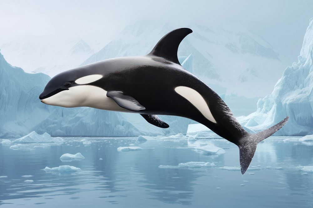 Orca marine mammal nature remix