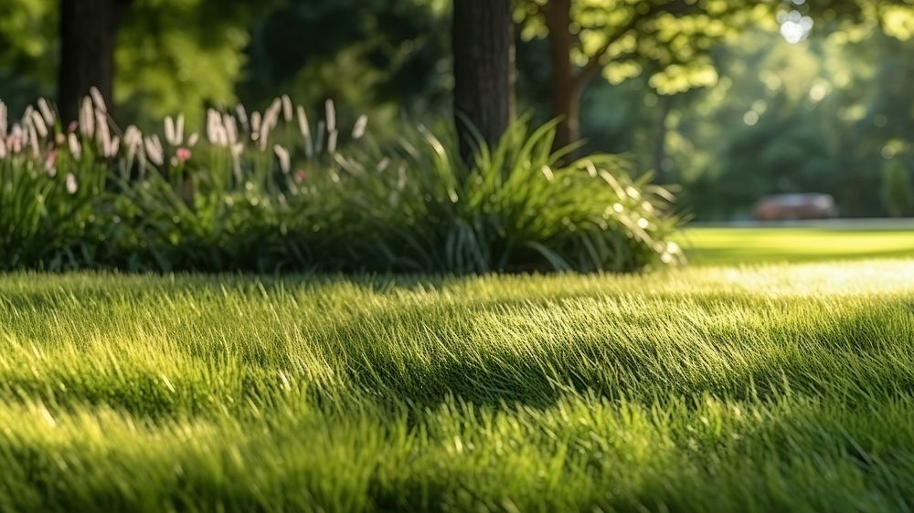 Grass outdoors nature garden. 