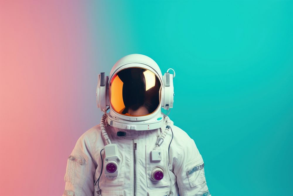 Astronaut futuristic technology protection. AI generated Image by rawpixel.