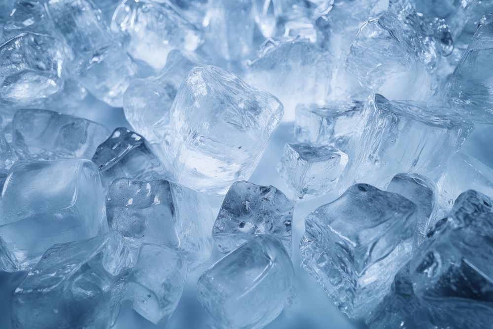 Ice cube backgrounds crystal mineral. AI generated Image by rawpixel.